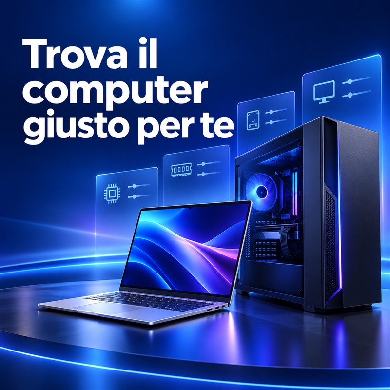 Scegli il tuo computer con il configuratore BitLine