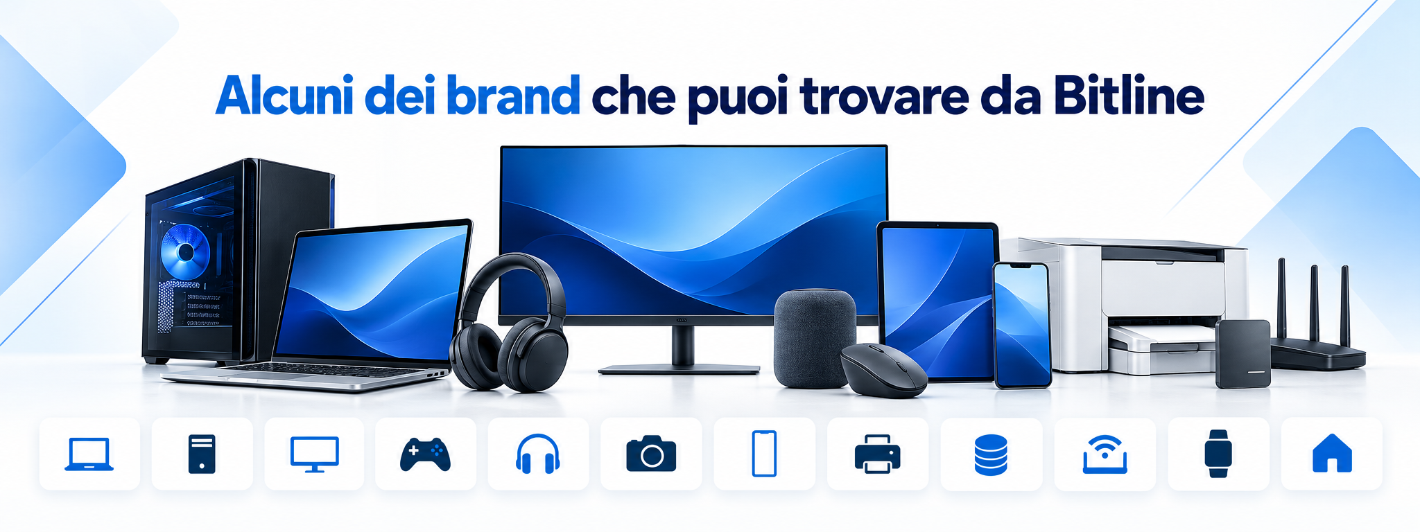 Alcuni dei brand che puoi trovare da Bitline